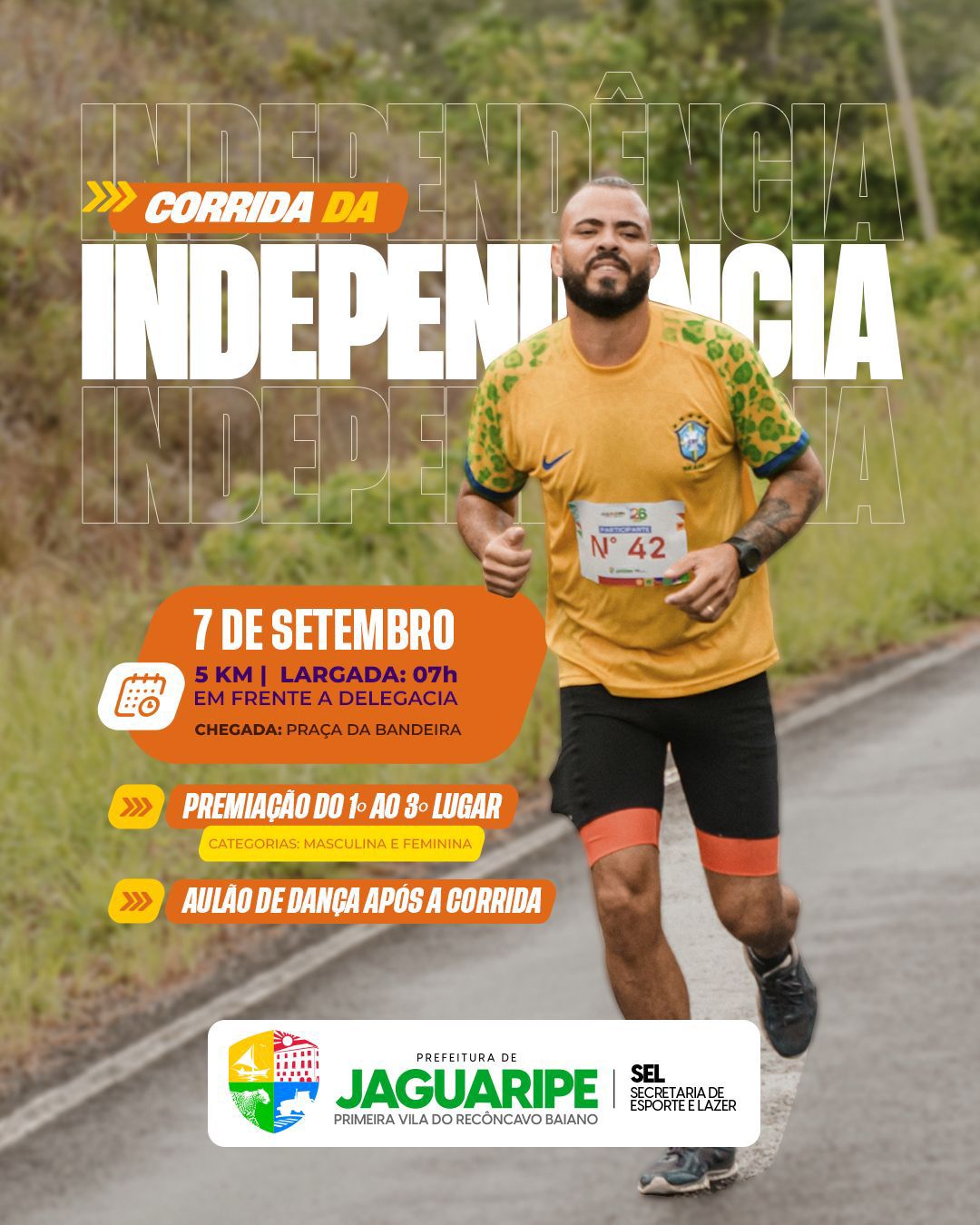 Logo Jaguaripe 126 anos